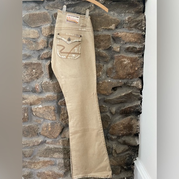 Z Cavaricci women’s tan jeans, size 8 - Picture 5 of 6